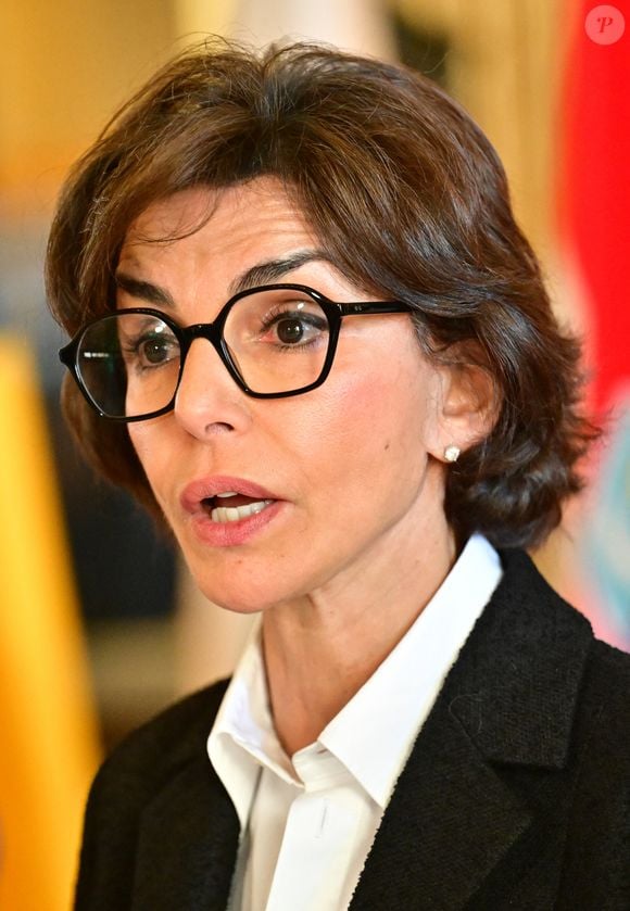 Rachida Dati, ministre de la Culture, reçoit ses homologues européens et des acteurs de la vie culturelle pour une Journée de travail consacrée au renforcement de la souveraineté culturelle européenne, le 11 juin 2025 au ministère de la Culture à Paris. 
© Christian Liewig / Bestimage