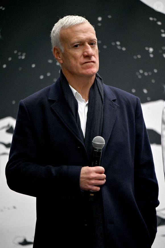Didier Deschamps - Clôture de l'opération de collecte de fonds "Pièces Jaunes", destinée à améliorer la vie des enfants hospitalisés, au Jardin Albert 1er, à Nice, France, le 7 février  2025.  © Bruno Bebert/Bestimage