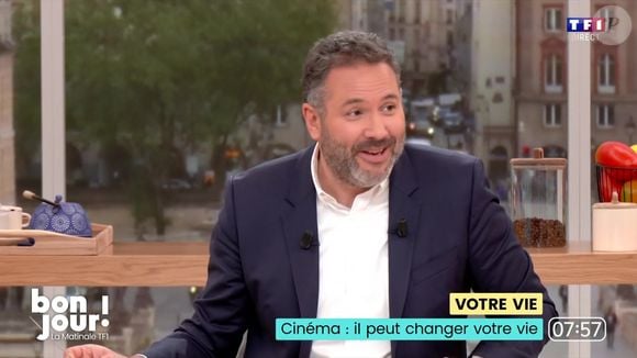 "Bonjour !", la matinale de "TF1" présentée par Bruce Toussaint