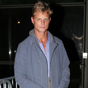 Arnaud Lemaire - Arrivée et sortie des proches de Claire Chazal qui sont venus assister à son dernier JT aux studios de TF1 à Boulogne-Billancourt, le 13 septembre 2015. © AGENCE / BESTIMAGE