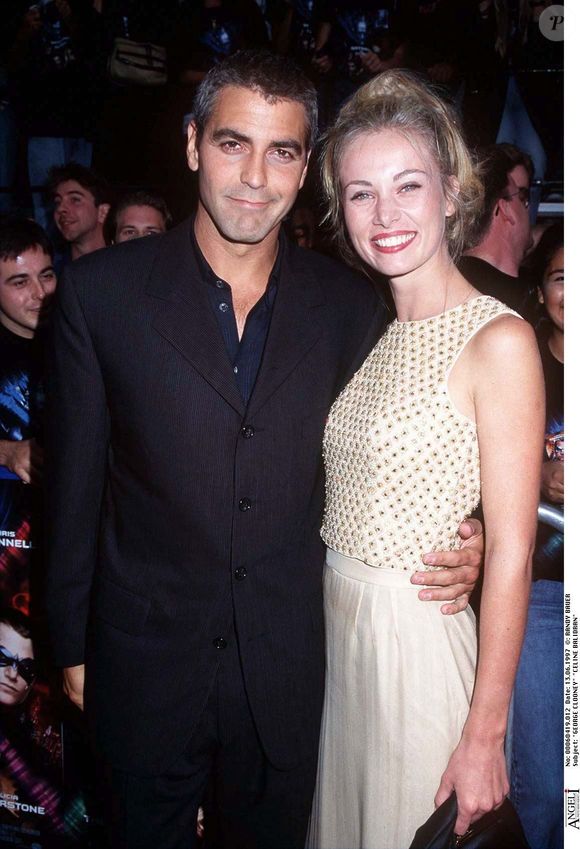 Avant Amal, l’acteur a vécu une belle histoire avec la Française Céline Balitran dans les années 1990.

Céline Balitran et George Clooney lors de l'avant-première du film Batman & Robin à Los Angeles
AGENCE / BESTIMAGE