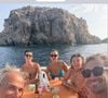 Au programme, farniente, restaurants et sortie bateau 

La famille Kretz en bateau près de l'île de Toro en Corse