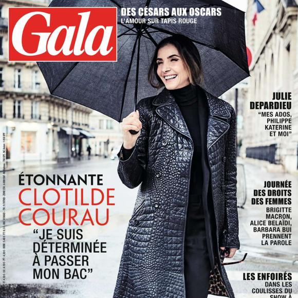 Clotilde Courau en couverture du magazine Gala paru le jeudi 6 mars 2025.
Crédit : Gala