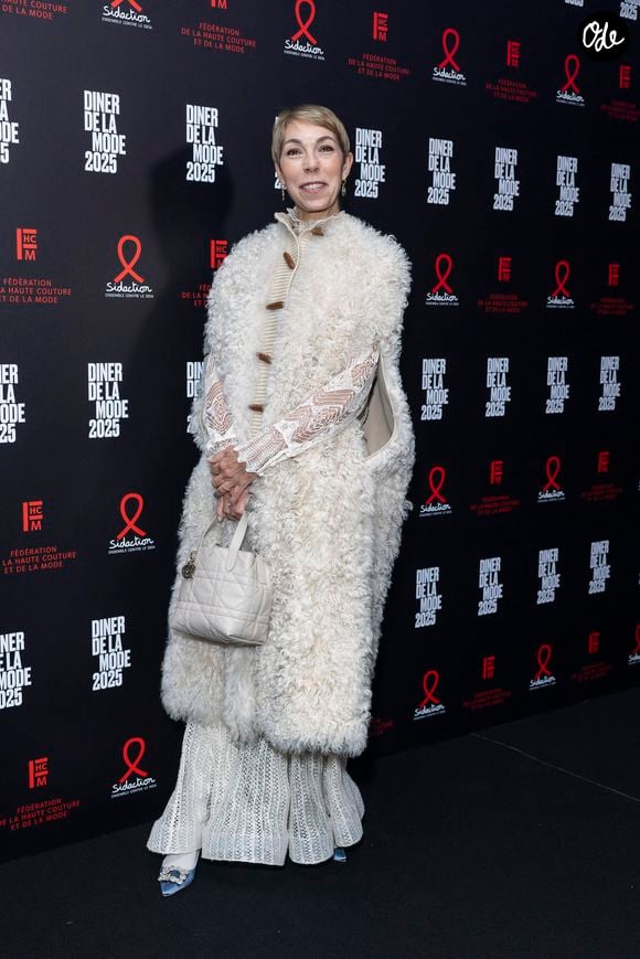 Mathilde Favier au photocall du 22ème dîner de la mode pour le Sidaction à Paris le 30 janvier 2025.
© Olivier Borde / Bestimage