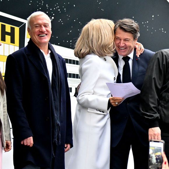 Clôture de l'opération de collecte de fonds "Pièces Jaunes", destinée à améliorer la vie des enfants hospitalisés, au Jardin Albert 1er, à Nice, France, le 7 février  2025© Bruno Bebert/Bestimage