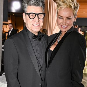 Marc Lavoine et sa compagne Adriana Karembeu à la soirée du Beauty Ball au château de Bratislava, en Slovaquie. © ProfiMedia/Bestimage