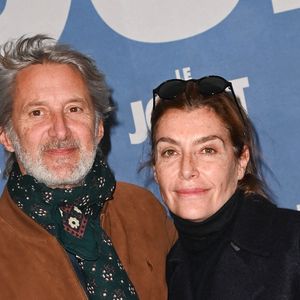 Antoine de Caunes et sa femme Daphné Roulier - Avant-première du film "Le Nouveau Jouet" au Grand Rex à Paris le 9 octobre 2022. © Coadic Guirec/Bestimage