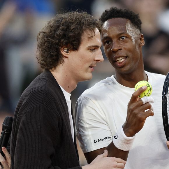 Paul De SAINT SERNIN et Gael MONFILS - Soirée "Gael & Friends" à Roland Garros sur le court Phlippe Chatrier à Paris le 21 mai 2026.