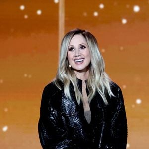 Exclusif - Lara Fabian lors de l'enregistrement de l'émission "La chanson secrète N°14", présentée par N.Aliagas et diffusée le 26 décembre sur TF1, consacrée à Lara Fabian à Paris le 10 décembre 2025. © Jacovides-Moreau/Bestimage