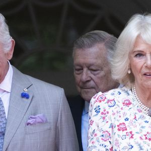 Le roi Charles III et Camilla Parker Bowles visitent la Maison du Canada pour célébrer les 100 ans du Haut-Commissariat du pays à Londres, le 20 mai 2025.

Photo : Goff Inf / Bestimage