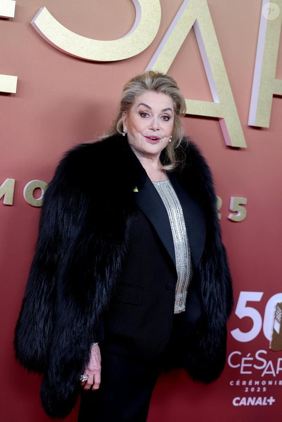 Catherine Deneuve - Photocall de la 50ème édition de la cérémonie des César à l'Olympia à Paris, France, le 28 février 2025 © Dominique Jacovides - Olivier Borde / Bestimage