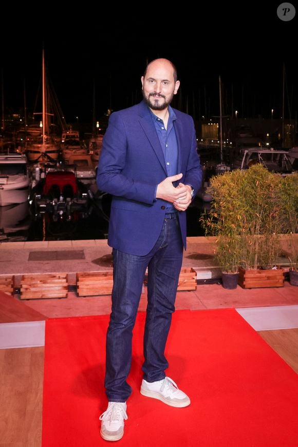 Exclusif - Karim Rissouli lors de l'émission "C ce soir" lors du 76ème Festival International du Film de Cannes, France, le 19 mai 2023. © Jack Tribeca/Bestimage