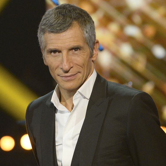 Nagui - Telethon 2013 dans les studios de television de La Plaine-Saint-Denis le 7 Decembre 2013. Le Telethon 2013 a recolte cette annee plus de 78 millions d'euros de promesses de dons