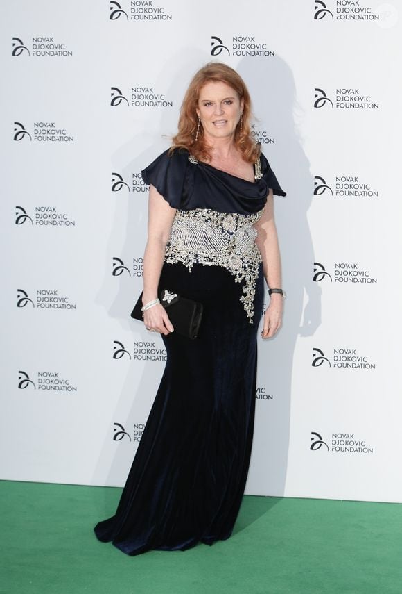 Sarah Margaret Ferguson, duchesse d'York - Diner de la soiree de gala de la fondation Novak Djokovic a Londres le 8 juillet 2013. © FLYNET UK / BESTIMAGE