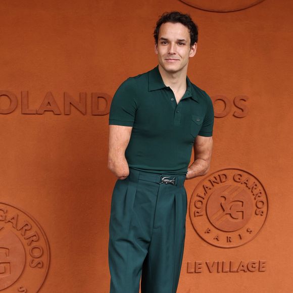 Théo Curin au village lors des Internationaux de France de Tennis de Roland Garros 2025, à Paris, France, le 4 Juin 2025. © Jacovides-Moreau/Bestimage