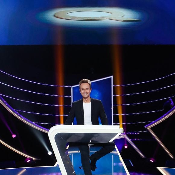 Exclusif - Cyril Féraud - Enregistrement de l'émission "Le Quiz des Champions" aux Studios 130 à Saint-Denis, présentée par C.Féraud et diffusée sur France 2. Le 5 juin 2024
© Christophe Clovis / Bestimage