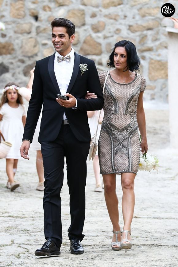 Exclusif - Christophe Licata et sa compagne Coralie - Mariage religieux en l'église de Villanova d' Alizée et Grégoire Lyonnet - Villanova le 18 juin 2016
© Olivier Huitel - Olivier Sanchez / Bestimage - Crystal