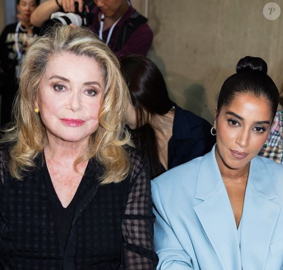 Catherine Deneuve, Leila Bekhti - People au défilé de mode Hommes printemps-été 2024 "AMI" lors de la fashion week de Paris. Le 22 juin 2023
© Olivier Borde / Bestimage