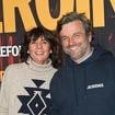 Estelle Denis et Raymond Domenech : Leur fils Merlin, parfait mélange de ses parents, pose avec sa mère... Le compagnon navigateur de l'animatrice est de la partie