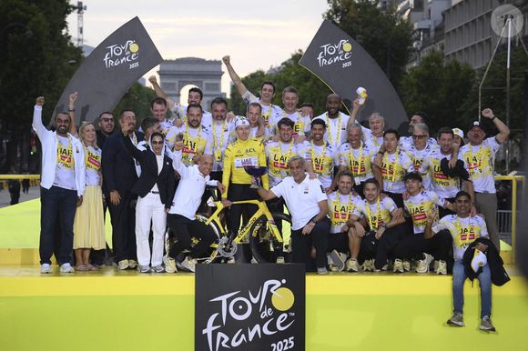Etape 21 de la 112ème édition du Tour de France, le 24 juillet 2025. PARIS CHAMPS-ELYSEES, FRANCE - JULY 27 
Photo News/Psnewz/Bestimage