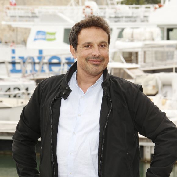Bruno Salomone "Boomerang" - Photocall lors du Festival de la Fiction de La Rochelle. Le 18 septembre 2021
© Christophe Aubert via Bestimage