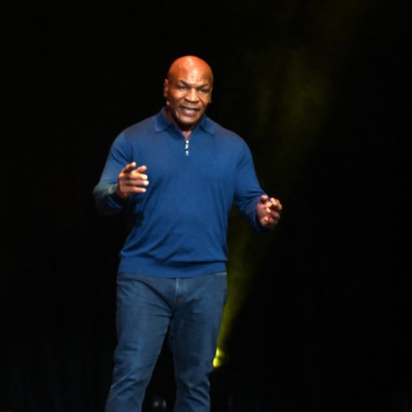 Mike Tyson assiste au spectacle « Mike Tyson Presents : Return of the Mike Tour », organisé au Hard Rock Live de l’Etess Arena à Atlantic City, dans le New Jersey. Photo Image Press/Zuma Press, 23 janvier 2026.
