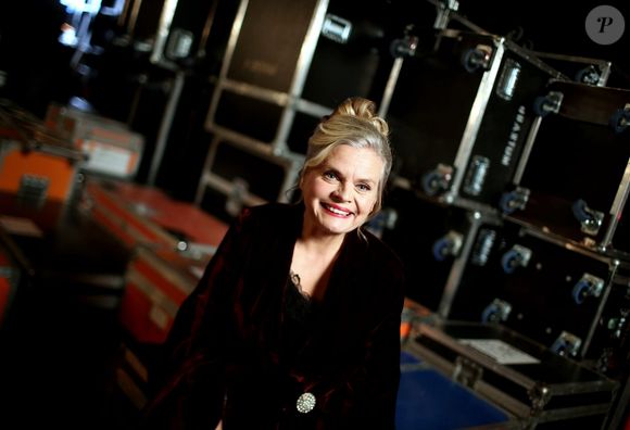 Elle était dans le public. 
Exclusif - Isabelle Nanty - Enregistrement de la pièce de théâtre "On refait le boulevard" au théâtre de la porte Saint-Martin à Paris, France, le 10 octobre 2016. © Gouhier-Jacovides/Bestimage