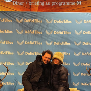 Eric Antoine et Gennifer Demey bien arrivés en Laponie pour le Raid "Défi d'Elles".
