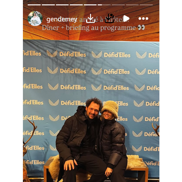 Eric Antoine et Gennifer Demey bien arrivés en Laponie pour le Raid "Défi d'Elles".