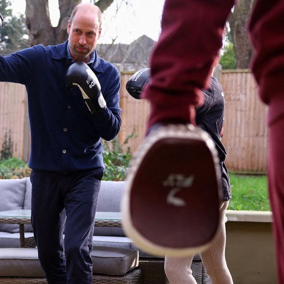 Le Prince de Galles a visité Centrepoint à Ealing, dans l'ouest de Londres, pour rencontrer des jeunes soutenus par l'organisation caritative. Hannah McKay/PA Wire