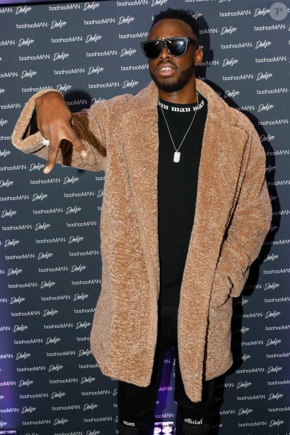 Dadju (Dadju Djuna Nsungula) - Soirée de lancement BoohooMan x Dadju à l'Institut du Monde Arabe à Paris, le 29 octobre 2019. © Veeren Ramsamy-Christophe Clovis/Beswtimage