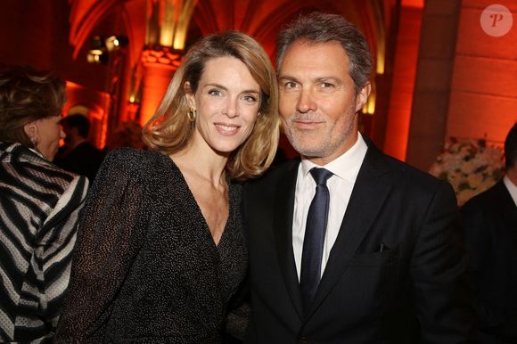 Julie Andrieu et Stéphane Delajoux au gala Mawoma à Paris, le 9 mars 2020. 

Photo : Jerome Domine / Abaca
