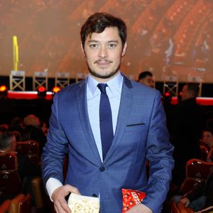 Exclusif - Aurélien Wiik - Intérieur - Présentation de la série "Jean-Claude Van Johnson" par Amazon TV au cinéma Le Grand Rex à Paris, le 12 décembre 2017.