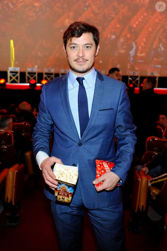 Exclusif - Aurélien Wiik - Intérieur - Présentation de la série "Jean-Claude Van Johnson" par Amazon TV au cinéma Le Grand Rex à Paris, le 12 décembre 2017.