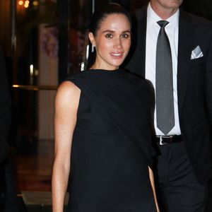 Meghan Markle a été aperçue lors d'une apparition glamour à Paris, en France, le 4 octobre 2025. Photo by Aissaoui Nacer/Splash News/ABACAPRESS.COM