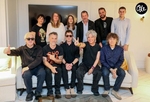 Rencontre de fans avec le groupe Indochine au l'hôtel Carlton avant la 26ème édition des NRJ Music Awards à Cannes, FRance, le 31 octobre 2024. © Patrice Lapoirie/Nice Matin/Bestimage