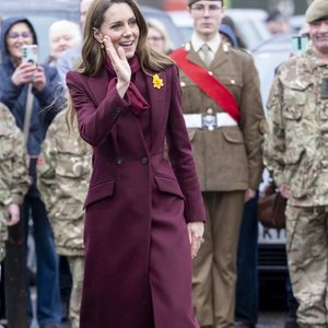 Kate Middleton a salué des enfants et des Britanniques ravis de voir le couple royal.

Le Prince William, le Prince de Galles, et Catherine, la Princesse de Galles, visitent Powys, à l'occasion de la fête de la Saint Davids. Photo par GOFF  / BESTIMAGE