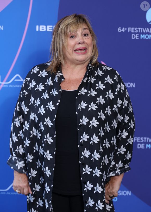Michele Bernier - Cérémonie d'ouverture du 64ème Festival de Télévision de Monte Carlo au Grimaldi Forum de Monaco le 13 juin 2025.
© Denis Guignebourg / Bestimage