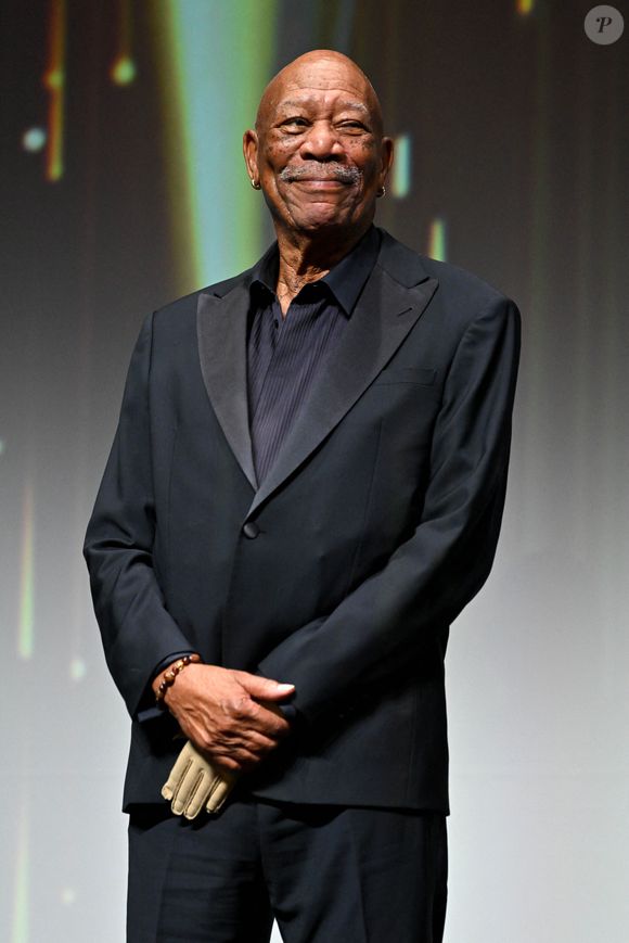 À travers ce sanctuaire, Morgan Freeman s'engage durablement pour le sauvetage de l'environnement. 

Morgan Freeman durant la cérémonie d'ouverture du 63ème Festival de Télévision de Monte-Carlo au Grimaldi Forum à Monaco, le 14 juin 2024. 

© Bruno Bebert/Bestimage