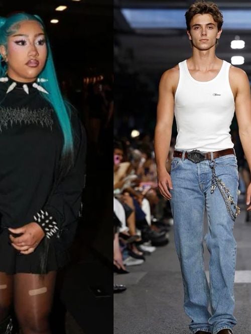 North, la fille de Kim et Kanye, les deux fils de Britney Spears et Sharon Stone... Le défilé Vêtements s'est détaché du lot à la Fashion Week