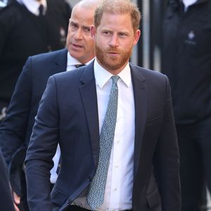 Le prince Harry arrivant à la Haute Cour de justice britannique, à Londres, le 8 avril 2025
©GOFF INF / BESTIMAGE