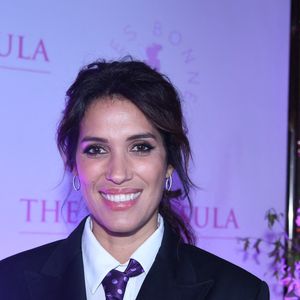 Laurie Cholewa lors de la soirée de gala du 10ème anniversaire de l’association "Les Bonnes Fées" à l’Hôtel The Peninsula Paris le 8 octobre 2025. 

© Rachid Bellak/Bestimage