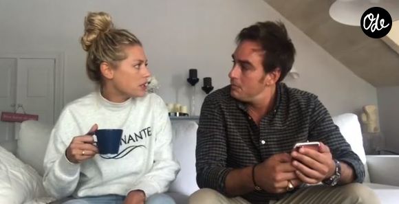 Aurore Delplace et son compagnon Kevin Levy, sur Instagram