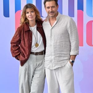 Gwendoline Hamon et Alexandre Varga participent à une séance photo pour « French Iconics » lors du 65e Festival de télévision de Monte-Carlo, le 14 juin 2026 à Monte-Carlo, Monaco. Photo de Julien Reynaud/APS-Medias/ABACAPRESS.COM