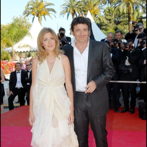 Patrick Bruel et son ex-femme, Amanda Sthers, 60ème festival de Cannes - 2007 - Montée des marches du film : Les chansons d'amour. © Rachide Bellack / Bestimage