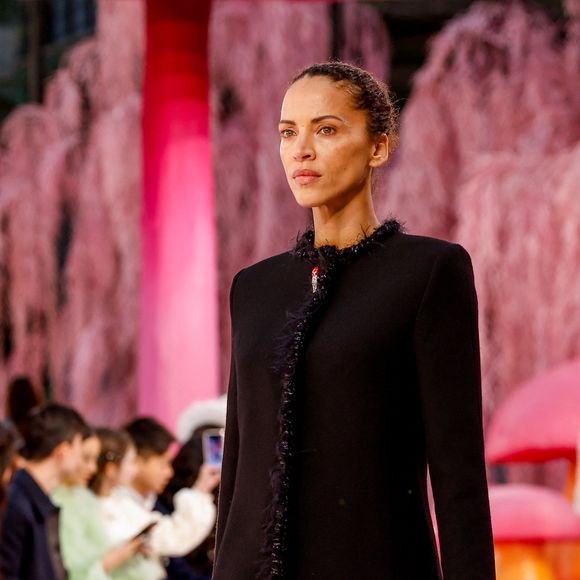 Noémie Lenoir - Défilé Chanel "Collection Haute Couture Printemps/Eté 2026" lors de la Fashion Week de Paris (PFW) au Grand Palais, à Paris, France, le 27 janvier 2026. © Agence / Bestimage
