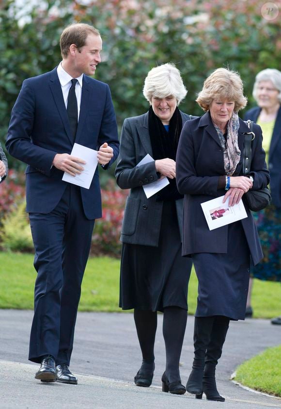 La sœur d'une figure de la famille royale britannique prise en charge après avoir perdu l'équilibre à cheval, un membre du clan donne des détails

Le prince William d'Angleterre a assiste aux obseques de sa nourrice Olga Powell a Harlow. 
EXPRESS SYNDICATION / BESTIMAGE