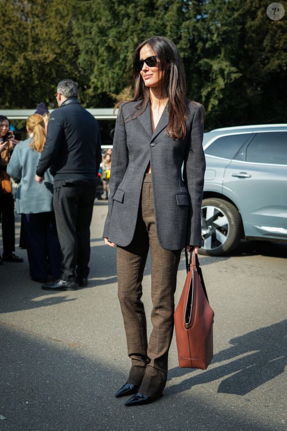 Alex Riviere-Sieber au Tod’s fashion show pendant la Fashion Week de Milan le 28 février 2025  © Lucia Sabatelli/Bestimage