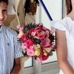 Charlene de Monaco et sa nièce Bodhi Wittstock entourées d'enfants, la princesse opte pour une robe d'un chic absolu