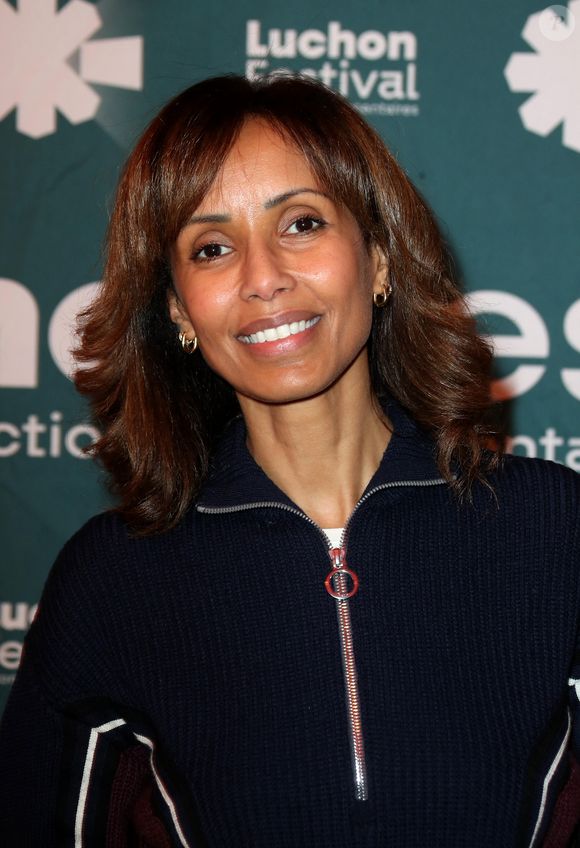 Sonia Rolland sur le photocall du film "Crimes à Cluny" lors de la 25ème édition du Festival TV de Luchon le 6 février 2026. © Patrick Bernard/Bestimage